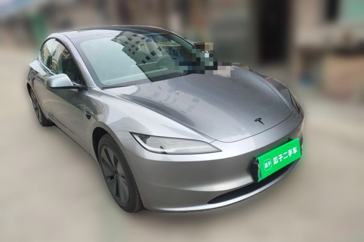 Used Tesla Model 3 2025 Model Revised Rear-Wheel-Drive Version Front Right 45 Deg