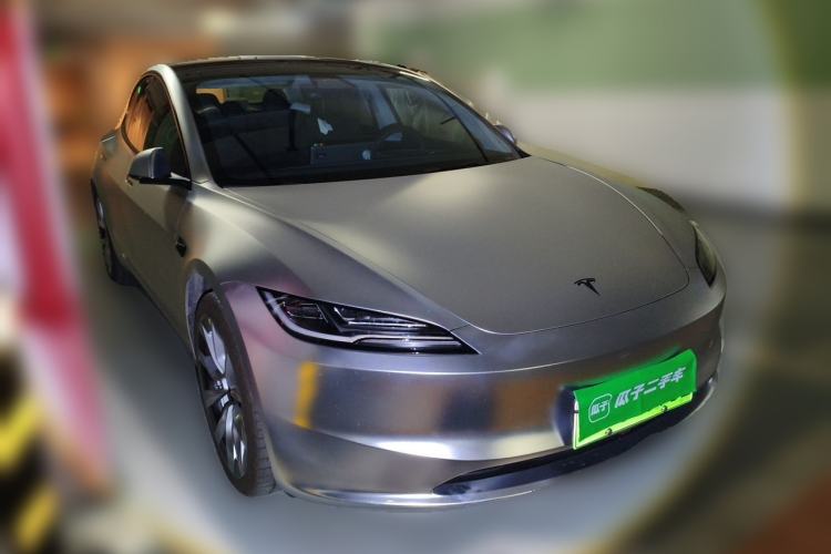 Used Tesla Model 3 2025 Model Revised Rear-Wheel-Drive Version Front Right 45 Deg