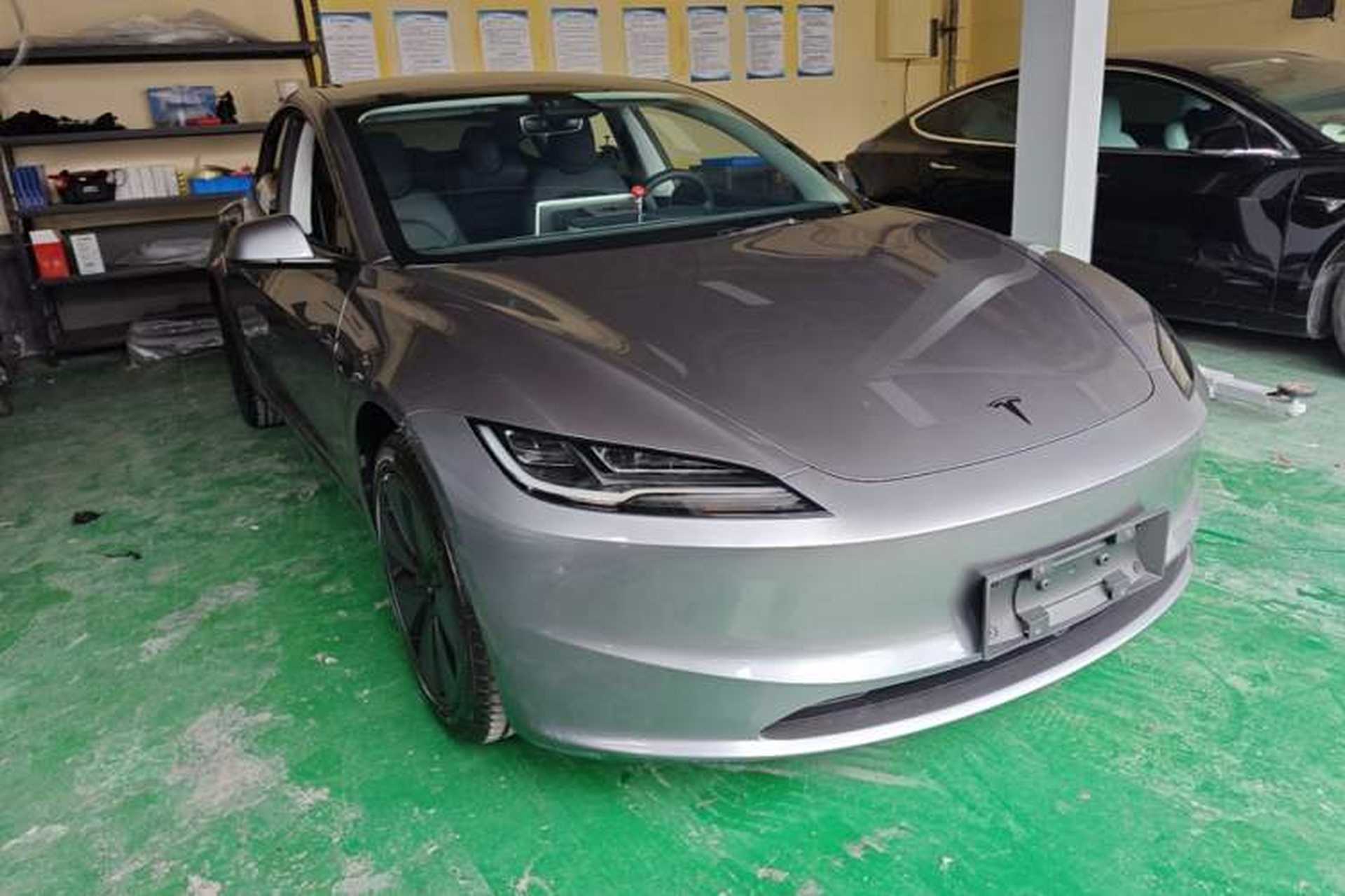 Used Tesla Model 3 2025 Model Revised Rear-Wheel-Drive Version Front Right 45 Deg