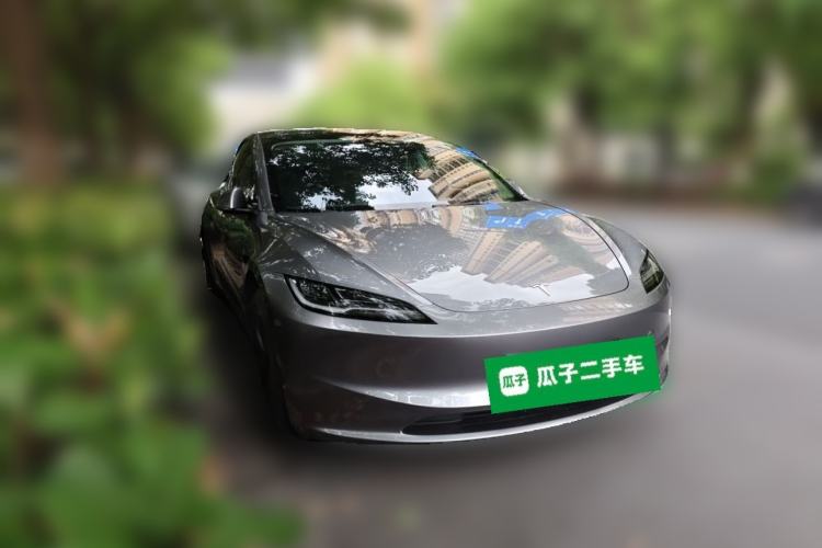 Used Tesla Model 3 2025 Model Long-Range Rear-Wheel-Drive Version Front Right 45 Deg