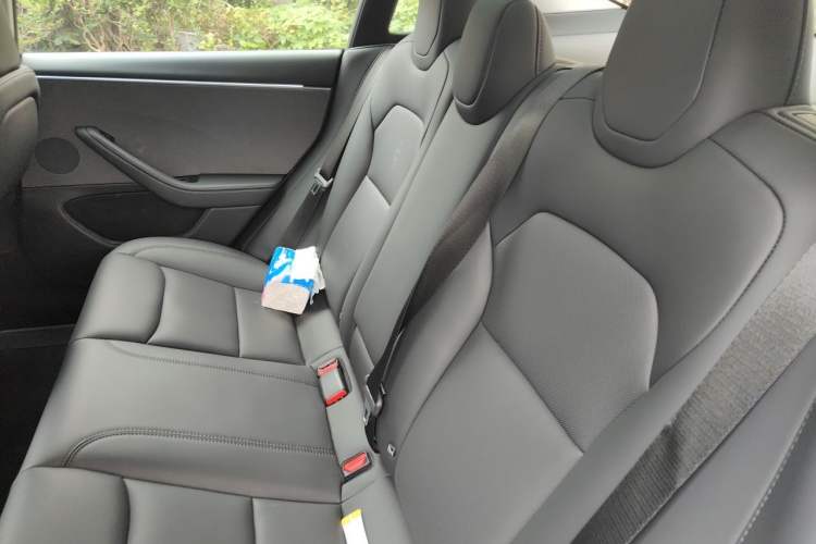 Used Tesla Model 3 2025 Model Revised Long-Range Rear-Wheel-Drive Version Left Rear Seat