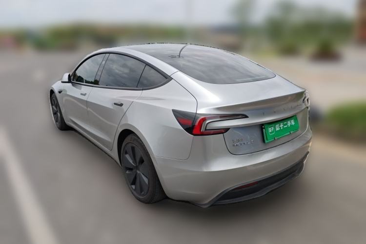 Used Tesla Model 3 2025 Rear-Wheel-Drive Version Rear Left 45 Deg