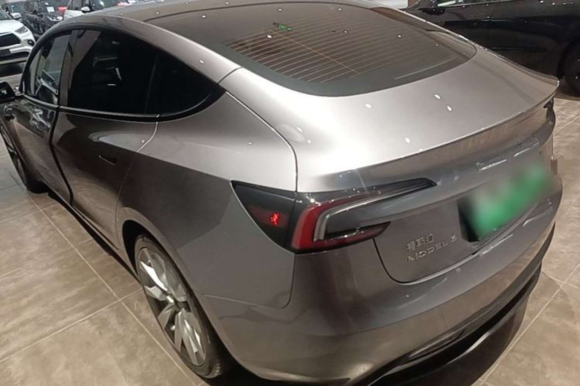 Used Tesla Model 3 2025 Rear-Wheel-Drive Version Rear Left 45 Deg