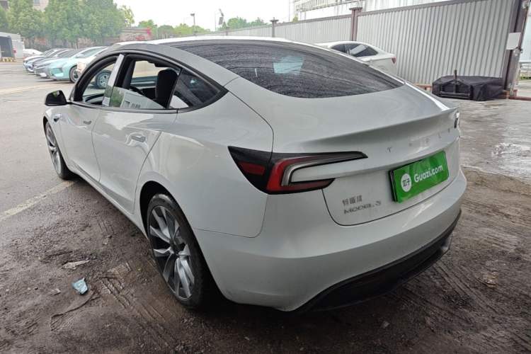 Used Tesla Model 3 2025 Rear-Wheel-Drive Version Rear Left 45 Deg
