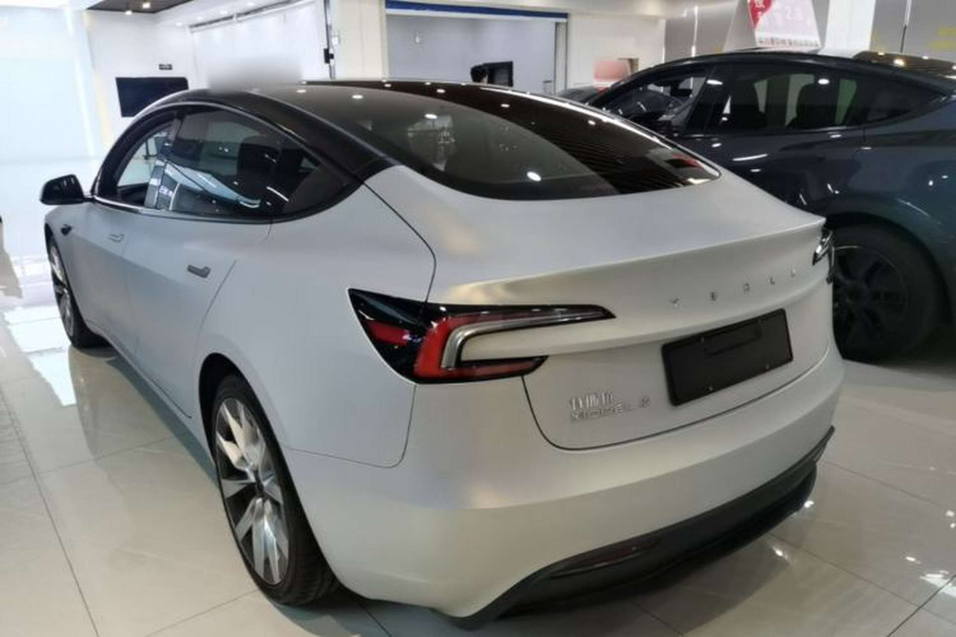 Used Tesla Model 3 2025 Rear-Wheel-Drive Version Rear Left 45 Deg
