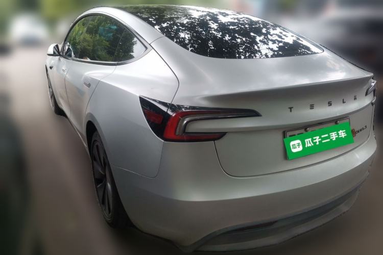 Used Tesla Model 3 2025 Model Revised Rear-Wheel-Drive Version Rear Left 45 Deg