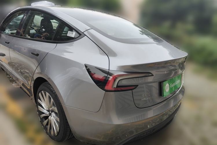 Used Tesla Model 3 2025 Model Revised Long-Range Rear-Wheel-Drive Version Rear Left 45 Deg