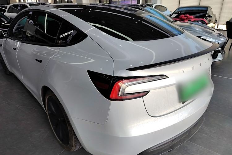Used Tesla Model 3 2025 Rear-Wheel-Drive Version Rear Left 45 Deg