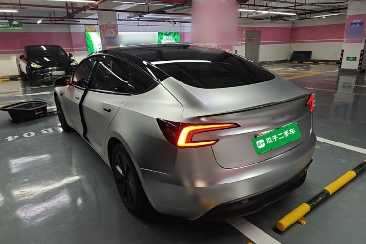 Used Tesla Model 3 2025 Rear-Wheel-Drive Version Rear Left 45 Deg