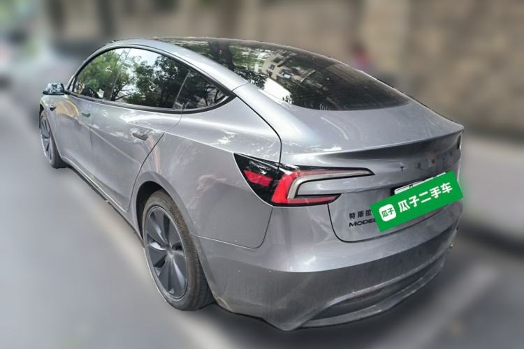 Used Tesla Model 3 2025 Model Revised Rear-Wheel-Drive Version Rear Left 45 Deg