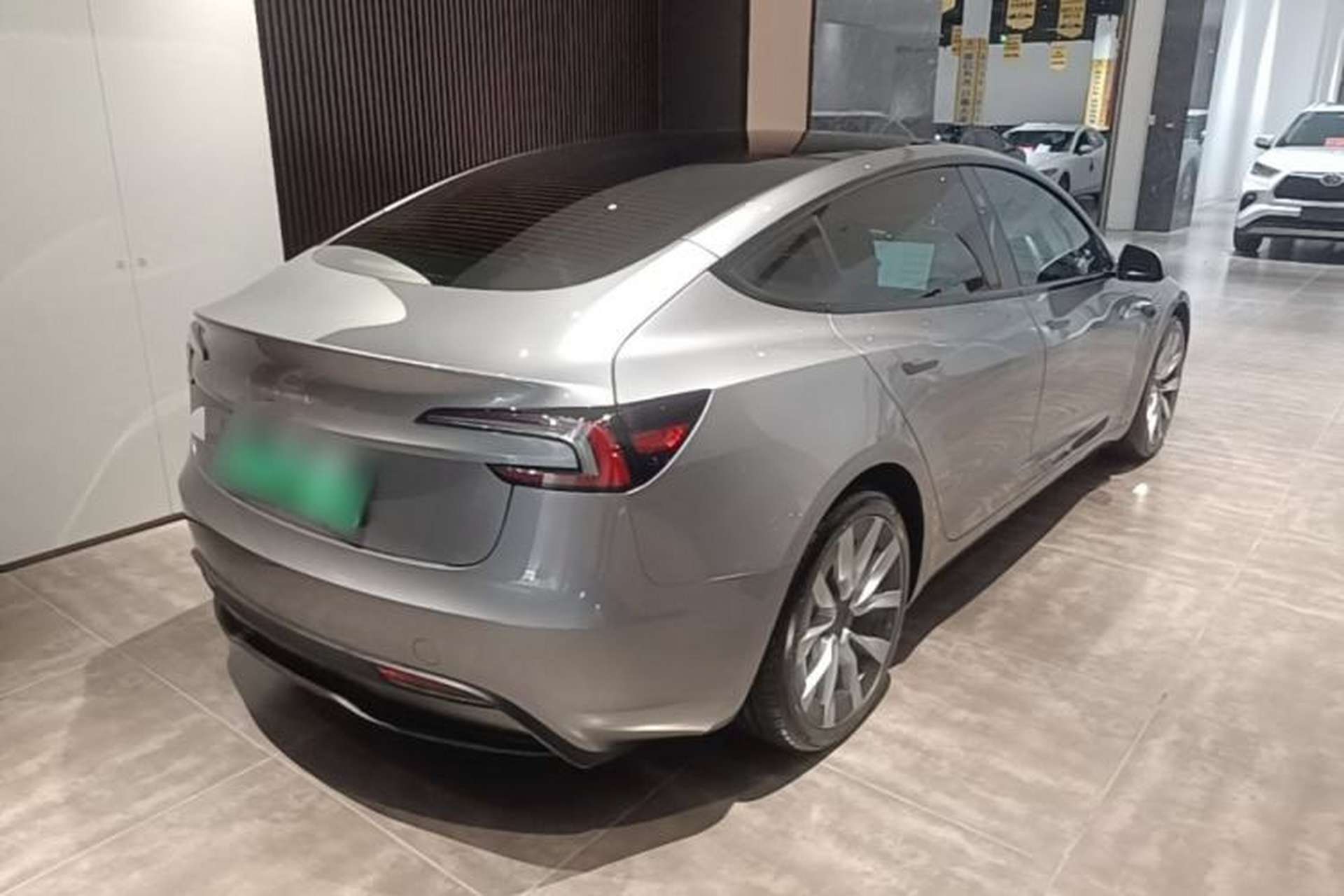 Used Tesla Model 3 2025 Rear-Wheel-Drive Version Rear Right 45 Deg