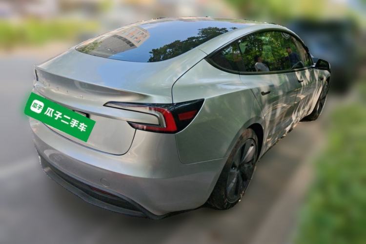 Used Tesla Model 3 2025 Model Revised Rear-Wheel-Drive Version Rear Right 45 Deg