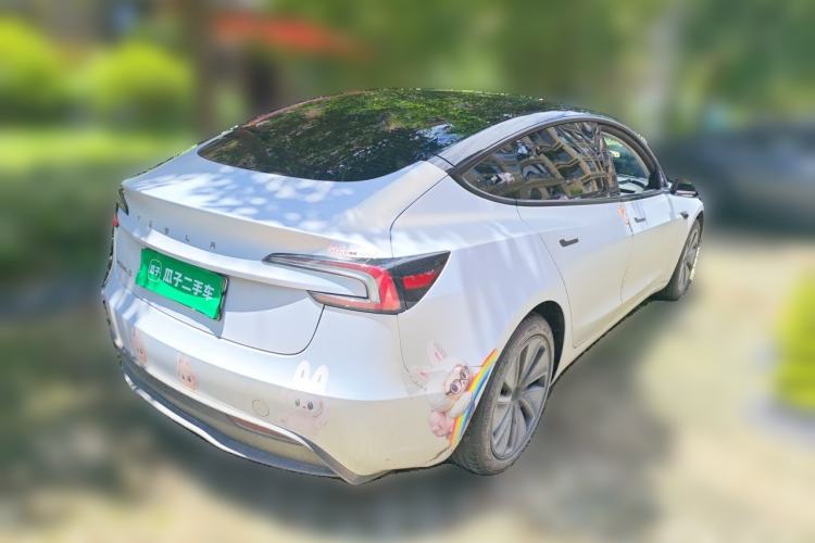 Used Tesla Model 3 2025 Model Revised Rear-Wheel-Drive Version Rear Right 45 Deg