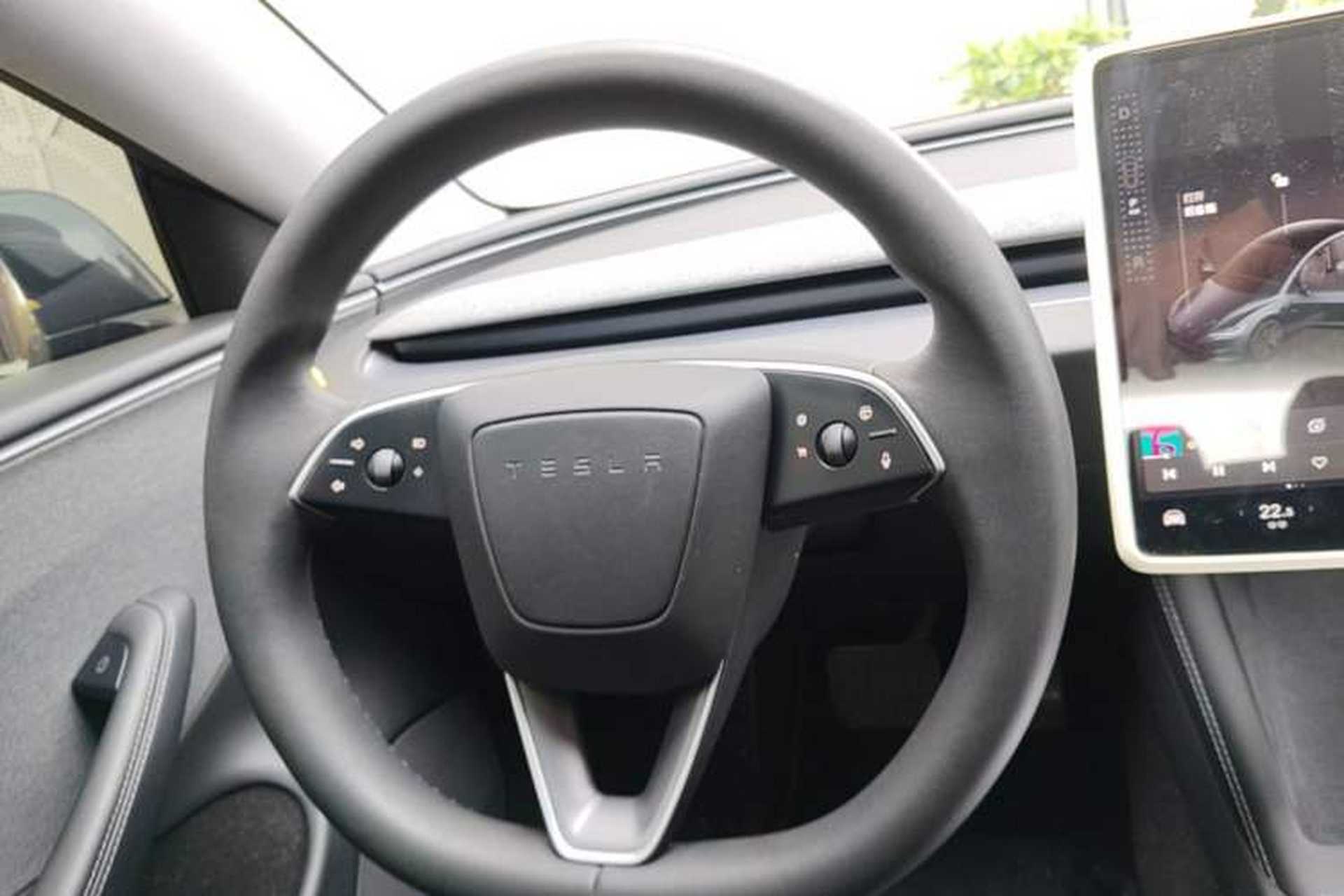 Used Tesla Model 3 2025 Rear-Wheel-Drive Version Steering Wheel