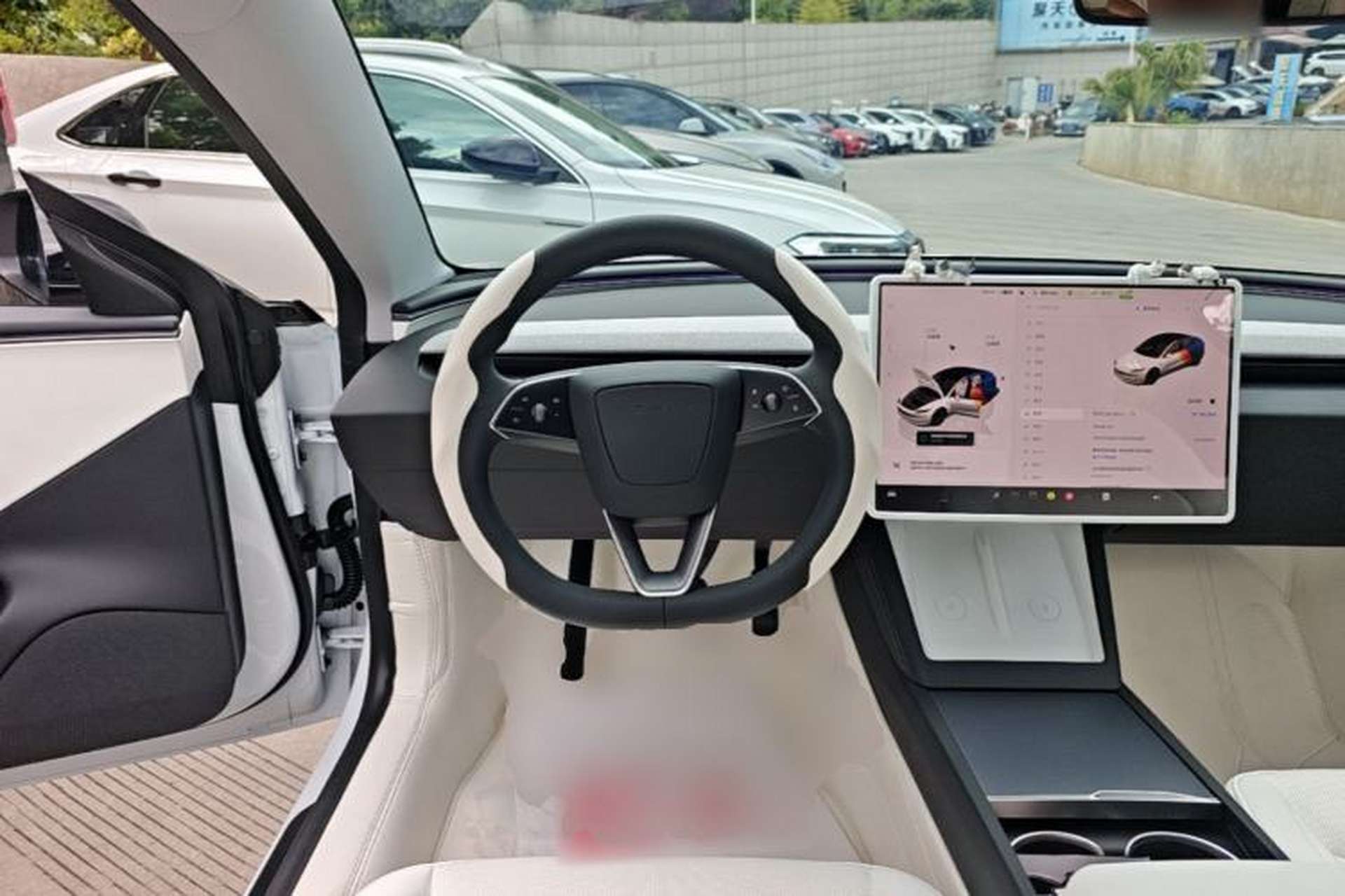 Used Tesla Model 3 2025 Model Revised Rear-Wheel-Drive Version Steering Wheel