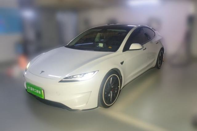 Used Tesla Model 3 2025 Model Revised High-Performance All-Wheel-Drive Version