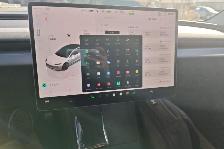 Used Tesla Model 3 2025 Model Revised Rear-Wheel-Drive Version Audio And AC Panel