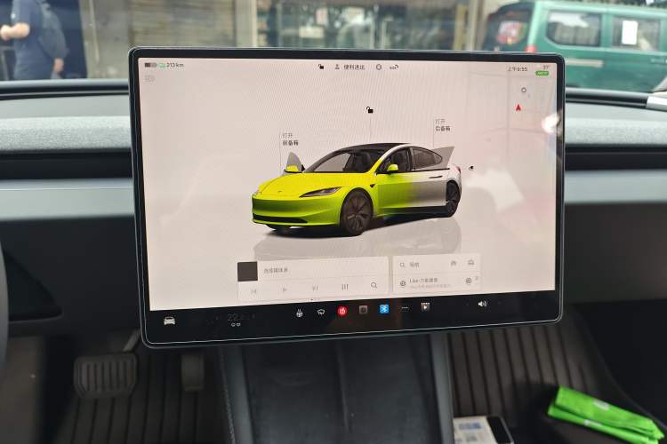 Used Tesla Model 3 2025 Rear-Wheel-Drive Version Audio And AC Panel