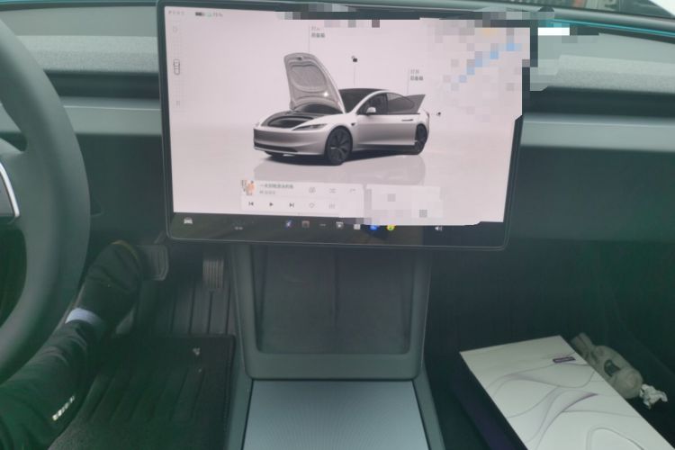 Used Tesla Model 3 2025 Model Long-Range Rear-Wheel-Drive Version Audio And AC Panel