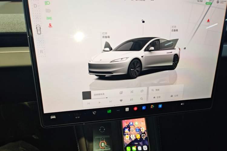 Used Tesla Model 3 2025 Model Revised Rear-Wheel-Drive Version Audio And AC Panel