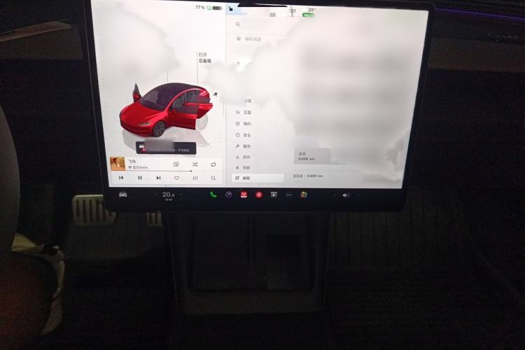 Used Tesla Model 3 2025 Model Revised Rear-Wheel-Drive Version Audio And AC Panel