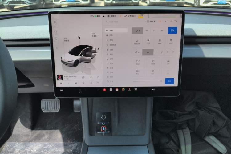Used Tesla Model 3 2025 Model Revised Rear-Wheel-Drive Version Audio And AC Panel