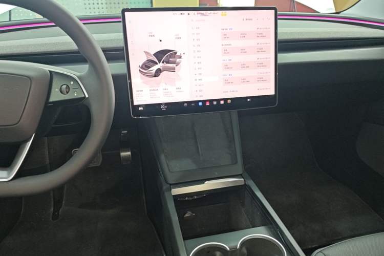 Used Tesla Model 3 2025 Model Revised Long-Range All-Wheel-Drive Version Audio And AC Panel