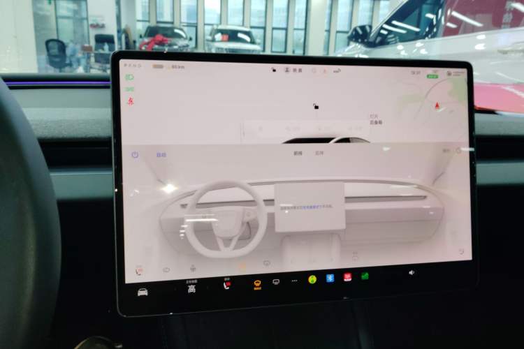 Used Tesla Model 3 2025 Rear-Wheel-Drive Version Audio And AC Panel