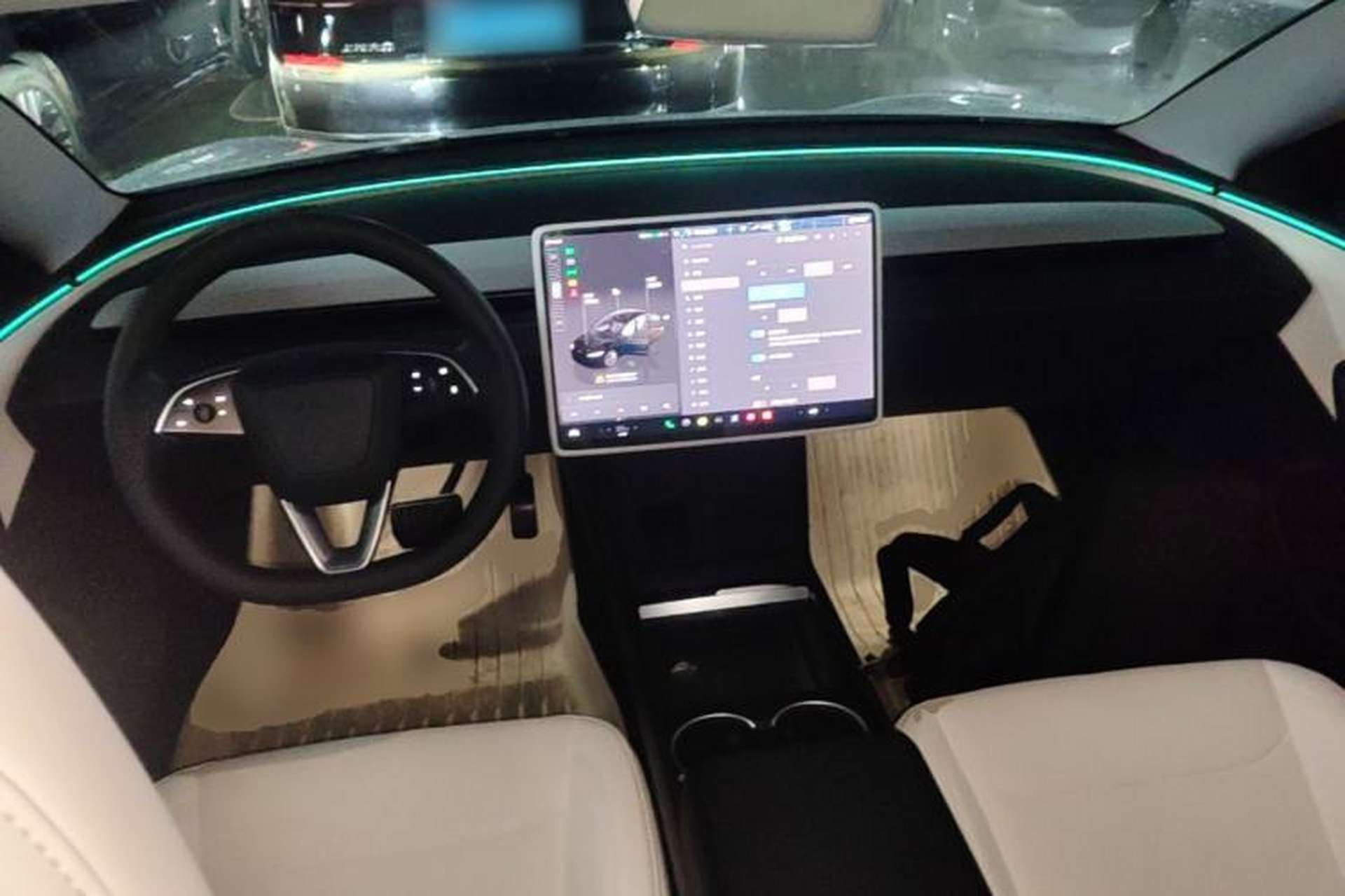 Used Tesla Model 3 2025 Rear-Wheel-Drive Version Center Console