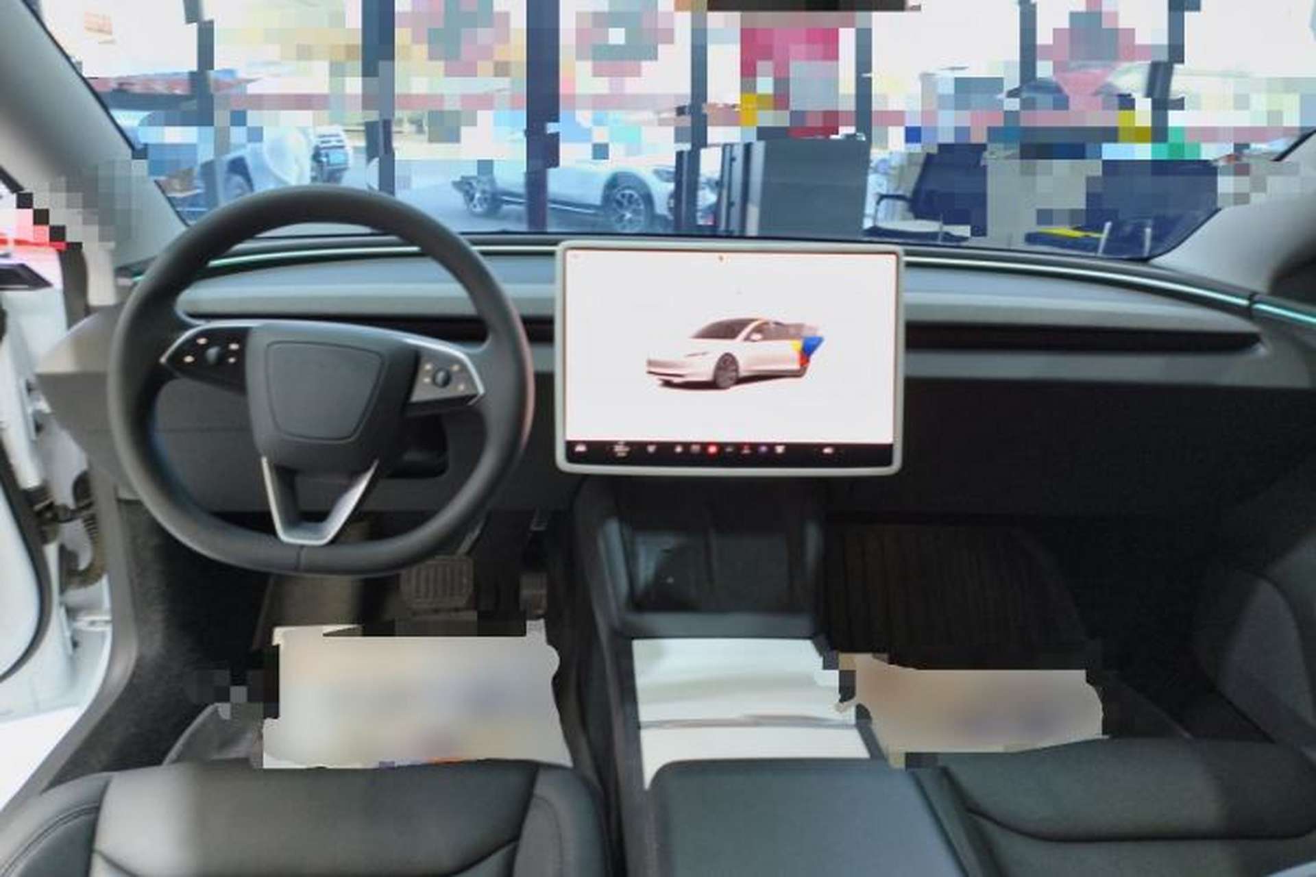 Used Tesla Model 3 2025 Rear-Wheel-Drive Version Center Console