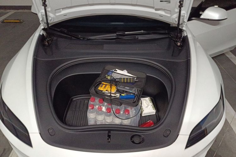 Used Tesla Model 3 2025 Model Revised Rear-Wheel-Drive Version Engine Bay