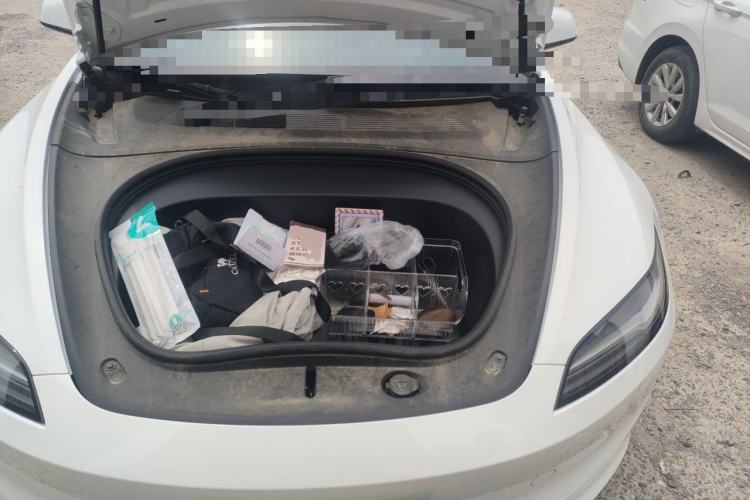 Used Tesla Model 3 2025 Model Revised Long-Range All-Wheel-Drive Version Engine Bay
