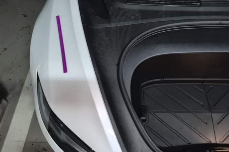 Used Tesla Model 3 2025 Model Revised Long-Range Rear-Wheel-Drive Version Engine Bay Right