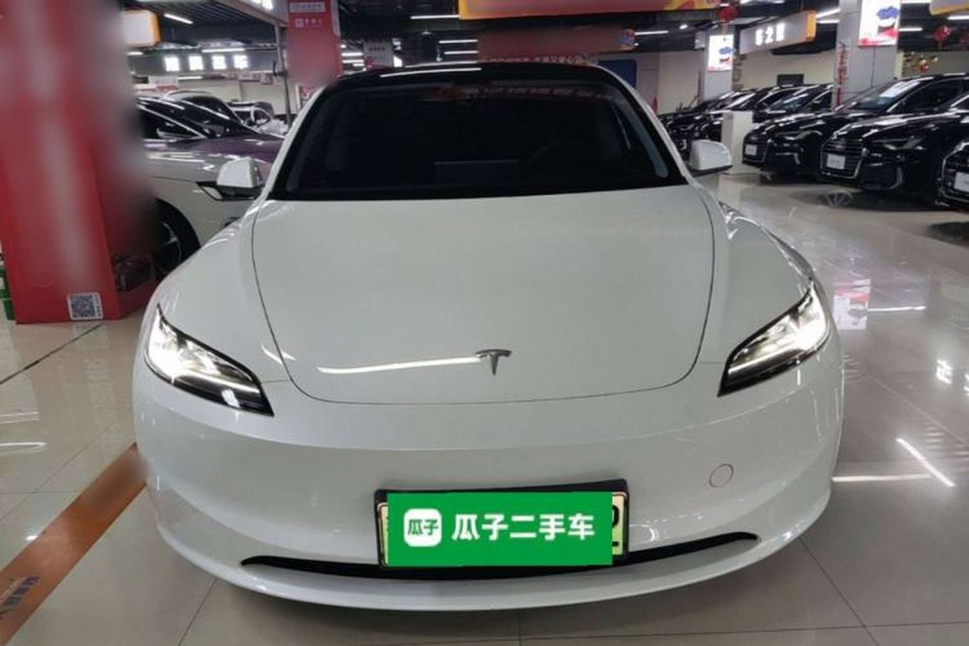 Used Tesla Model 3 2025 Long-Range All-Wheel-Drive Version Front