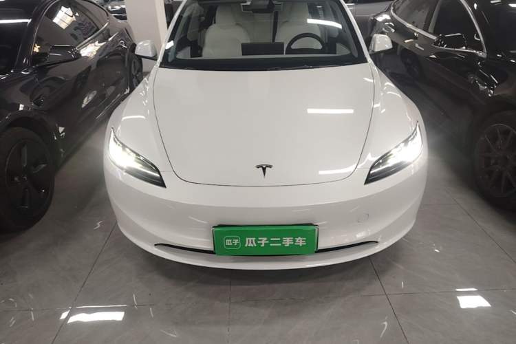 Used Tesla Model 3 2025 Model Long-Range Rear-Wheel-Drive Version Front