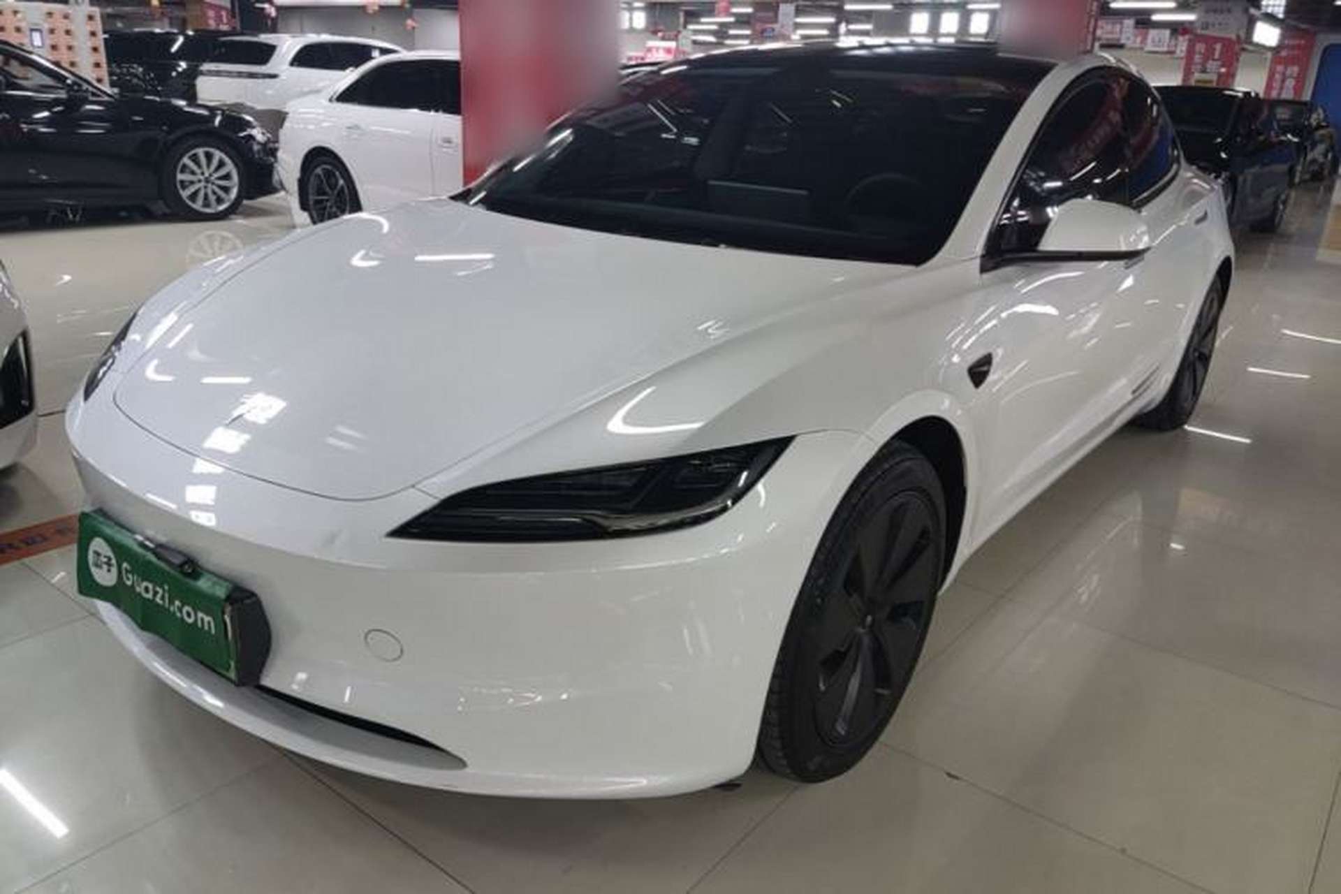 Used Tesla Model 3 2025 Long-Range All-Wheel-Drive Version Front Left 45 Deg