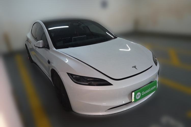 Used Tesla Model 3 2025 Model Revised Rear-Wheel-Drive Version Front Right 45 Deg