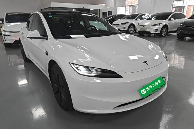 Used Tesla Model 3 2025 Model Revised Rear-Wheel-Drive Version Front Right 45 Deg