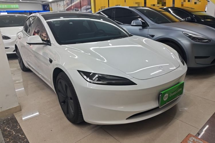 Used Tesla Model 3 2025 Model Revised Long-Range All-Wheel-Drive Version Front Right 45 Deg