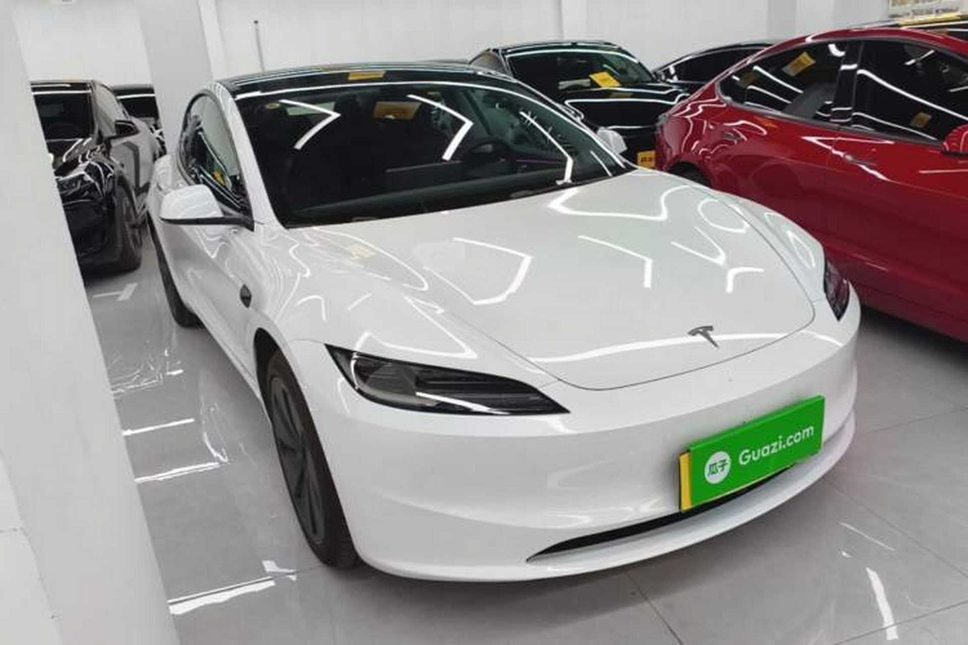Used Tesla Model 3 2025 Model Revised Rear-Wheel-Drive Version Front Right 45 Deg
