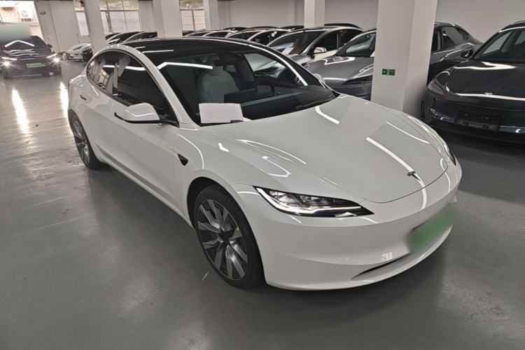 Used Tesla Model 3 2025 Model Revised Rear-Wheel-Drive Version Front Right 45 Deg
