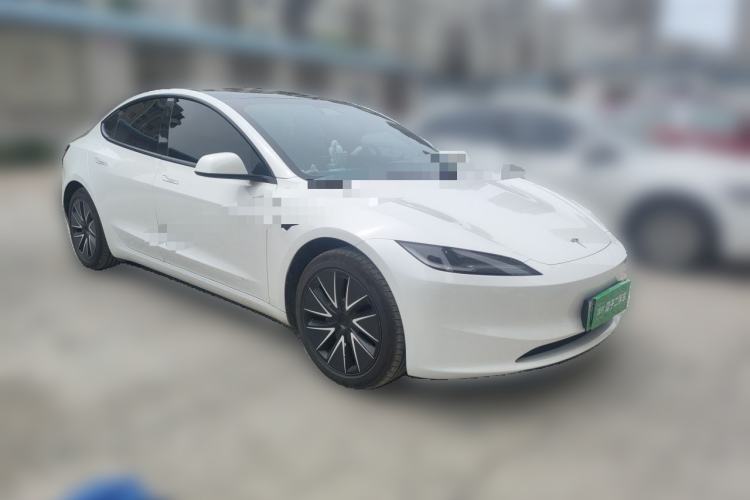 Used Tesla Model 3 2025 Model Revised Long-Range All-Wheel-Drive Version Front Right 45 Deg