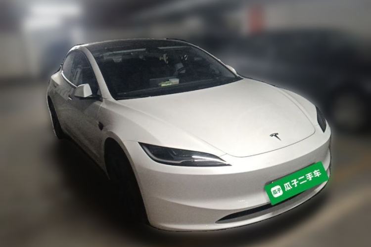 Used Tesla Model 3 2025 Model Revised Rear-Wheel-Drive Version Front Right 45 Deg