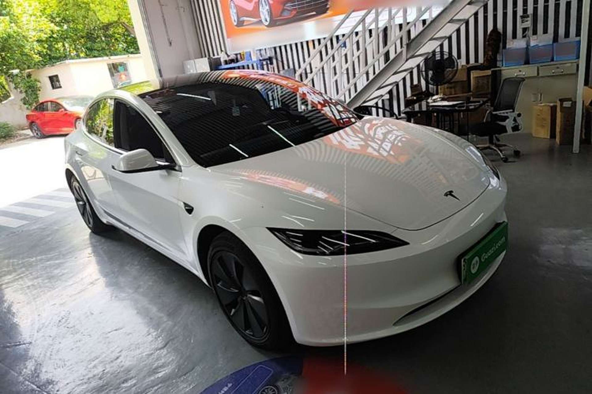 Used Tesla Model 3 2025 Rear-Wheel-Drive Version Front Right 45 Deg