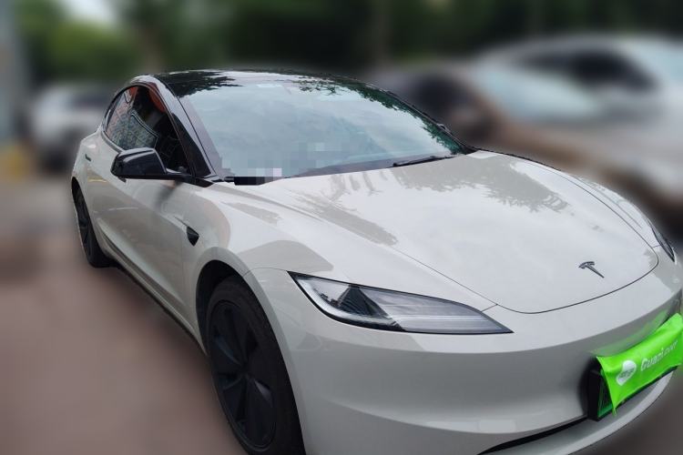 Used Tesla Model 3 2025 Model Revised Rear-Wheel-Drive Version Front Right 45 Deg