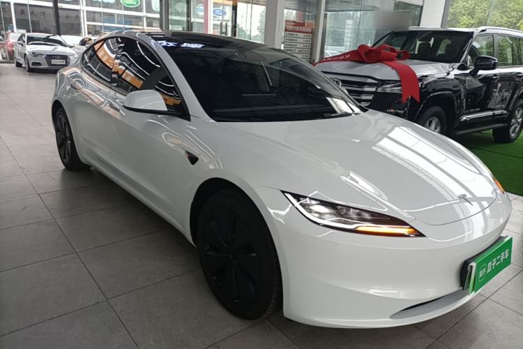 Used Tesla Model 3 2025 Model Revised Rear-Wheel-Drive Version Front Right 45 Deg