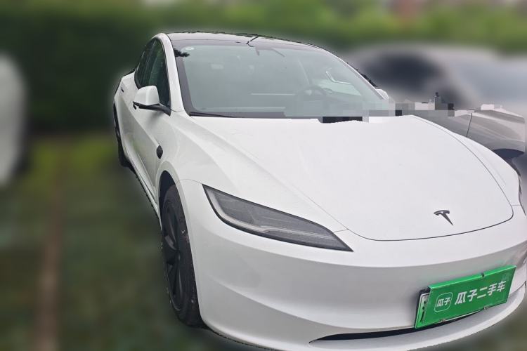 Used Tesla Model 3 2025 Model Revised Rear-Wheel-Drive Version Front Right 45 Deg
