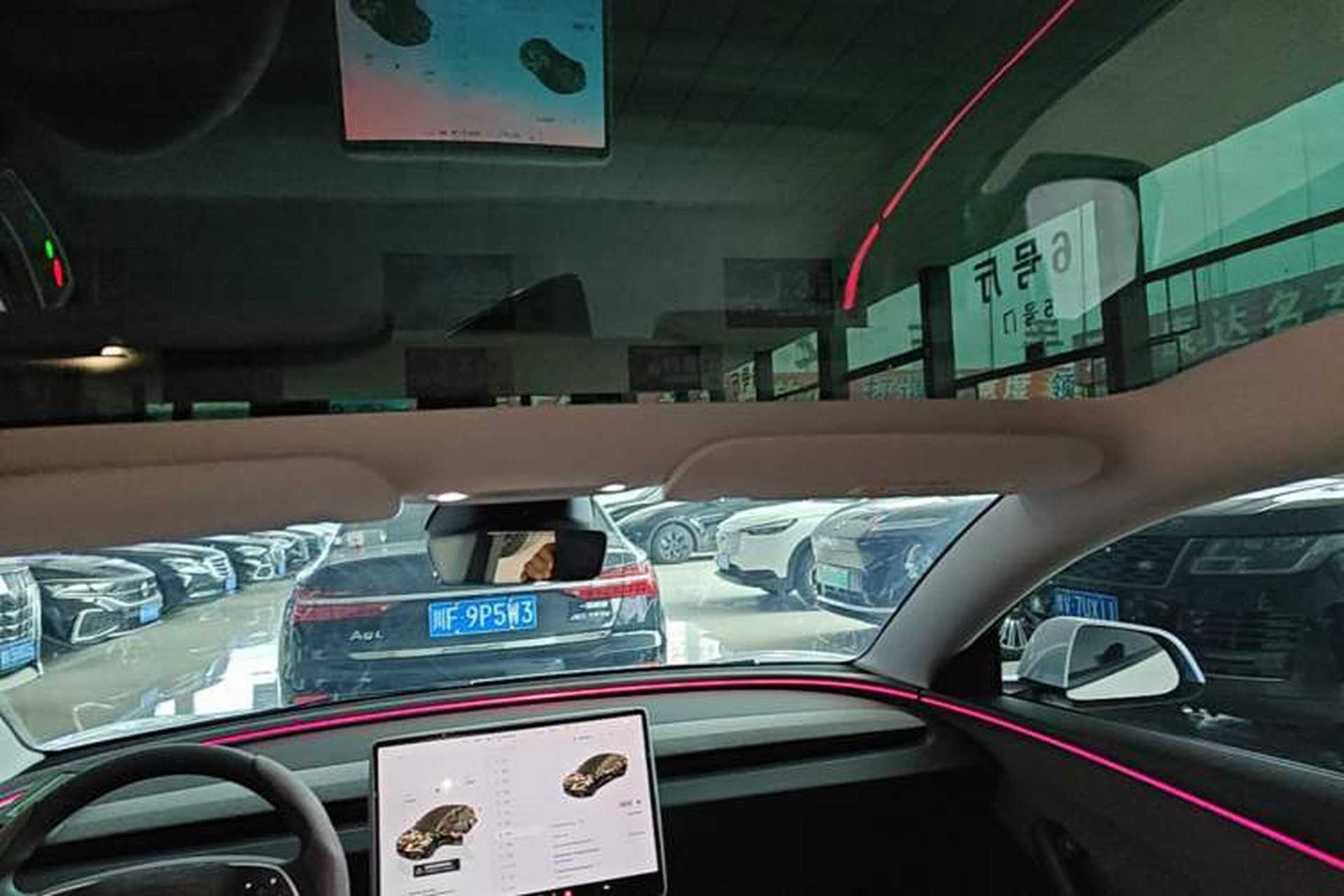 Used Tesla Model 3 2025 Rear-Wheel-Drive Version Headliner