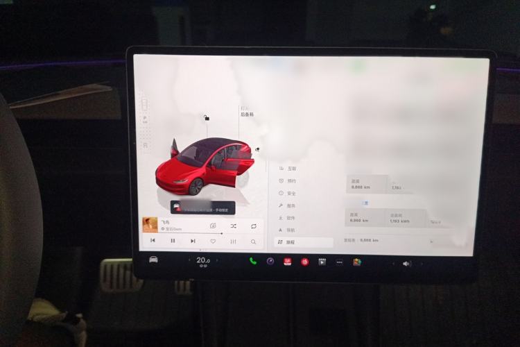 Used Tesla Model 3 2025 Model Revised Rear-Wheel-Drive Version Instrument Cluster