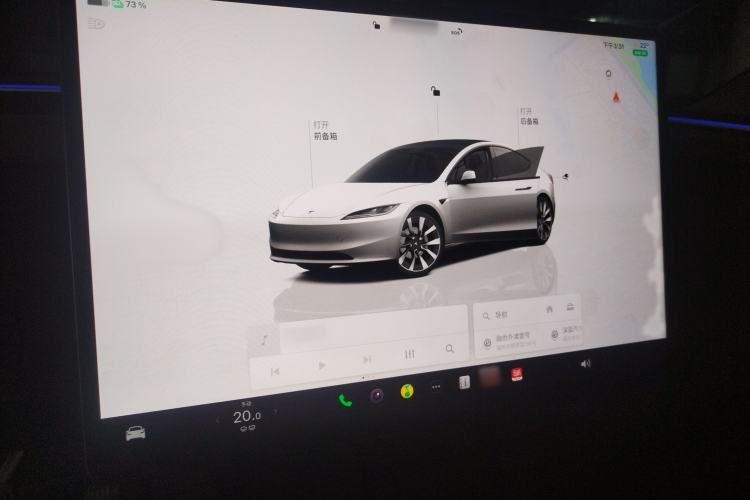 Used Tesla Model 3 2025 Long-Range All-Wheel-Drive Version Instrument Cluster